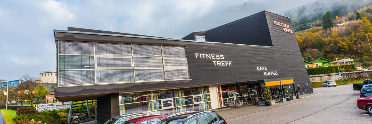 Kletterhalle mit Fitnesstreff