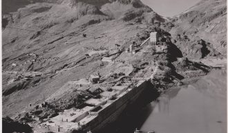 Kraftwerksbau Reißeck in den 1950er Jahren