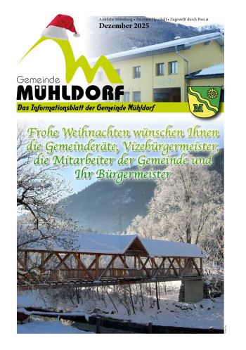 Cover Gemeindezeitung Winter 2025